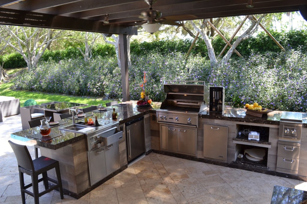 Outdoor Kitchens Bars And Grills Allgreen Outdoor Living